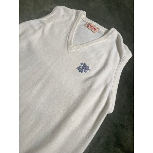 Vintage 90s Antigua of Scottsdale Univ. Of Kentucky Wildcats Sweater vest SZ L - Picture 2 of 7